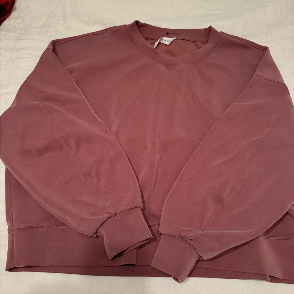 Lululemon Athletica Pink Crewneck Sweater